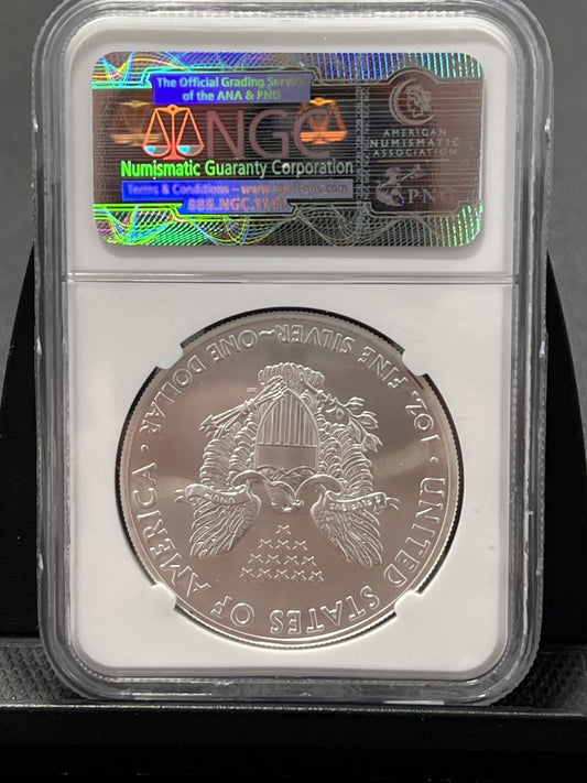 2015 W American Silver Eagle - NGC MS70 Early Release 1 oz Silver coin MS 70