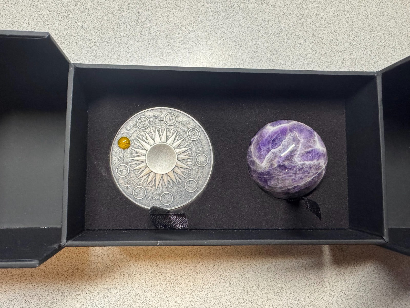 2025 Ghana Saturn Solar System 2 oz Antique finish Silver Coin