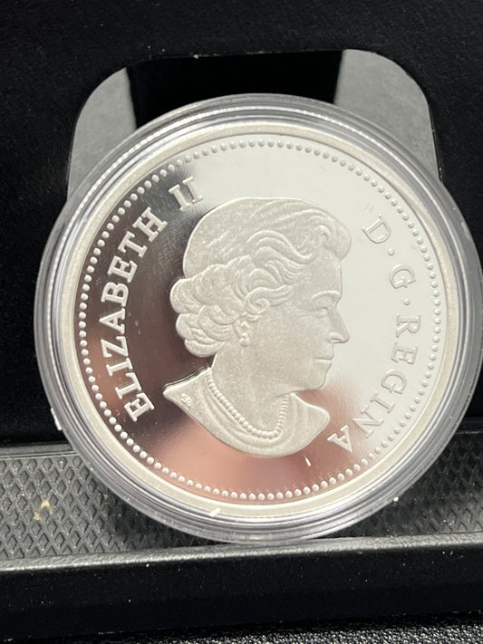 2013 Canada $15 1 oz Fine Silver Coin with Hologram Maple of Peace with Box/COA