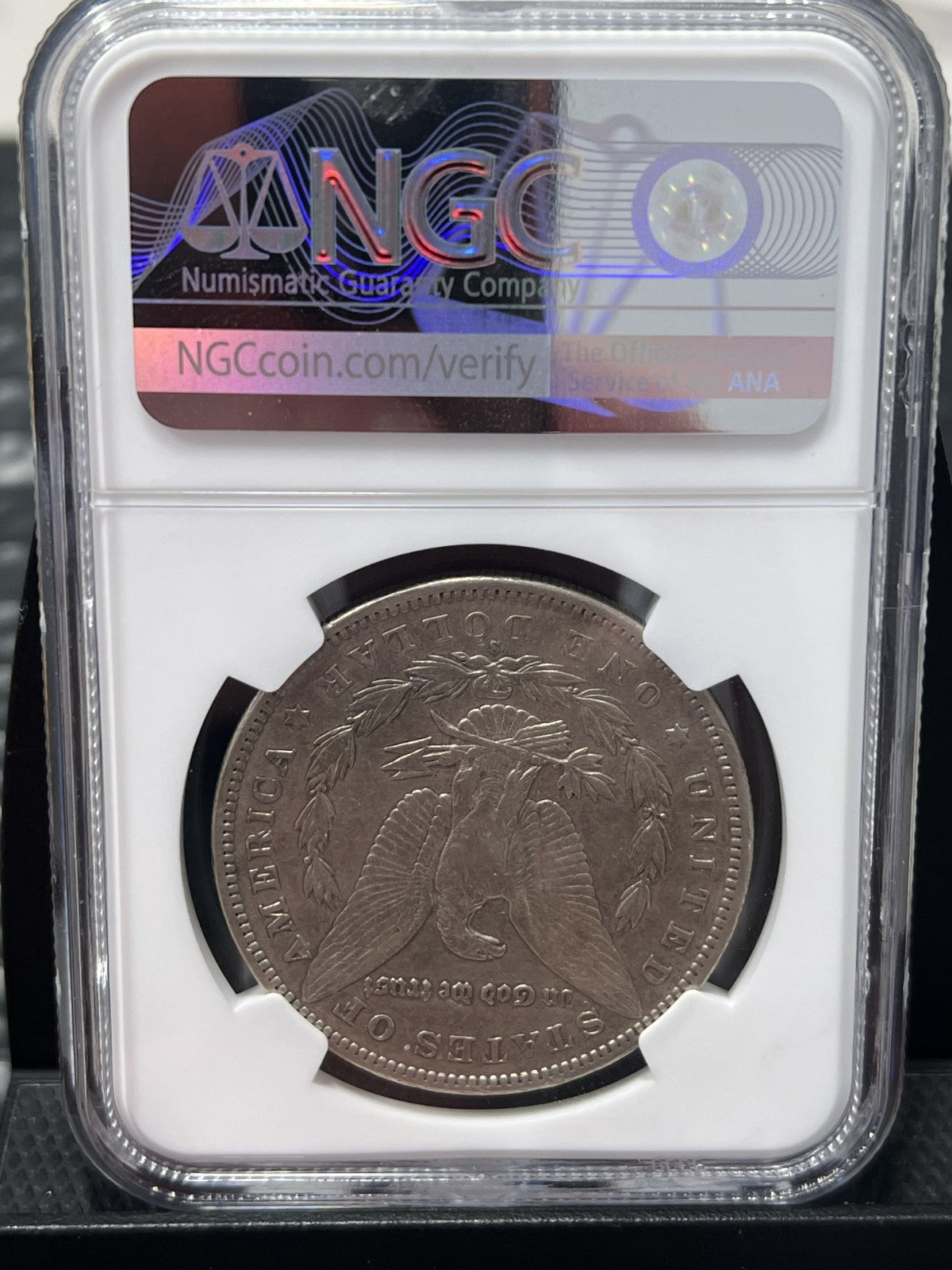 1896 S VF30 Morgan Silver Dollar NGC VF 30