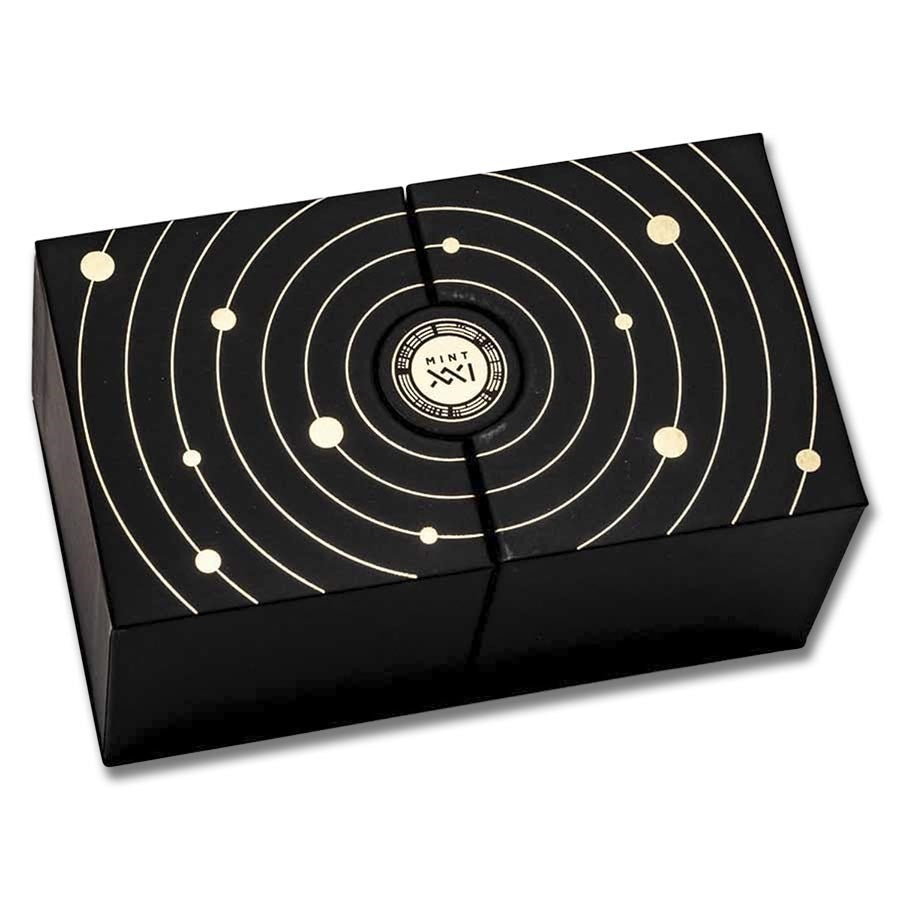 2025 Ghana Neptune Solar System 2 oz Antique finish Silver Coin