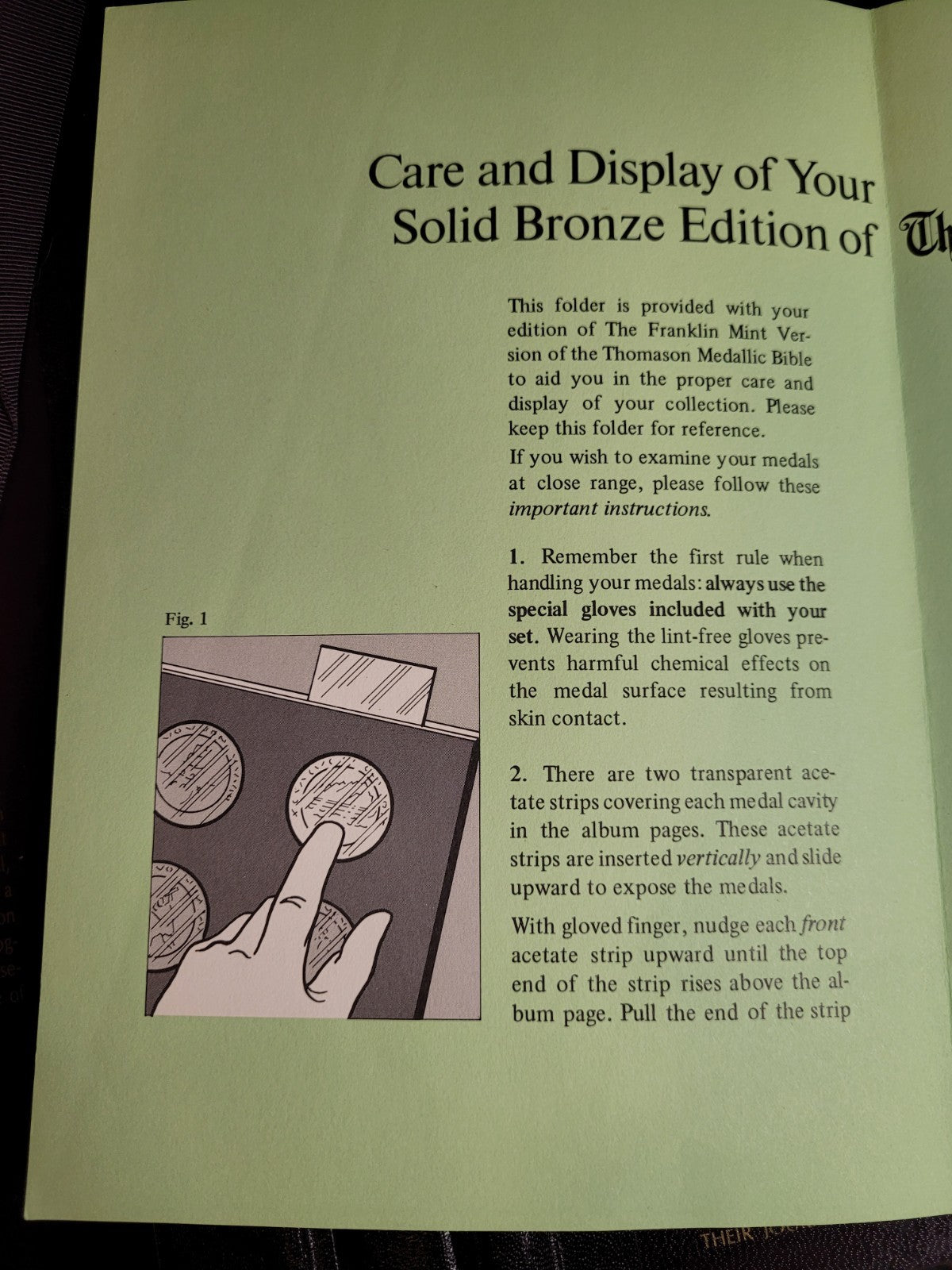 Thomason Medallic Bible Themed Complete Set Of 60 Bronze Medals Franklin Mint