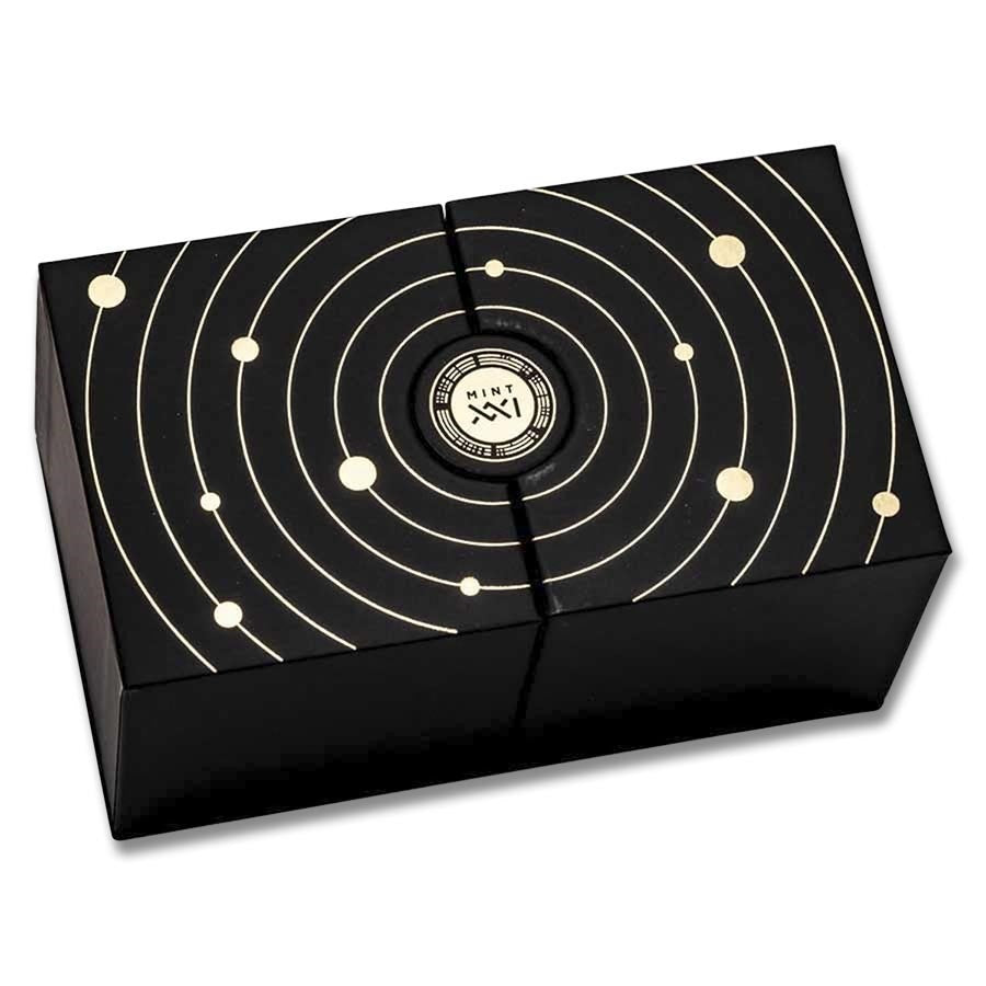 2025 Ghana Saturn Solar System 2 oz Antique finish Silver Coin