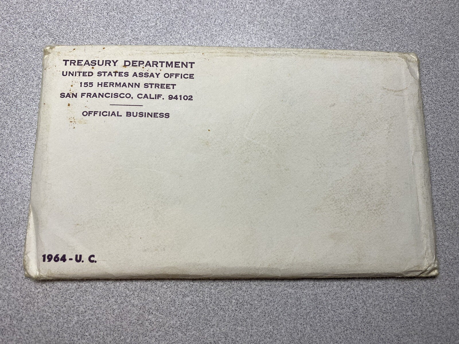 1964 P & D US Mint Set BU Uncirculated 10 Coins some 90% Silver NOT PROOF -  UNC