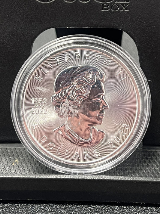 Canada 2023 Milky Way Commemorative $5 1 oz Silver Color Coin Maple