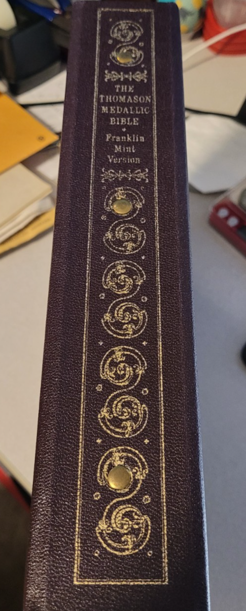 Thomason Medallic Bible Themed Complete Set Of 60 Bronze Medals Franklin Mint