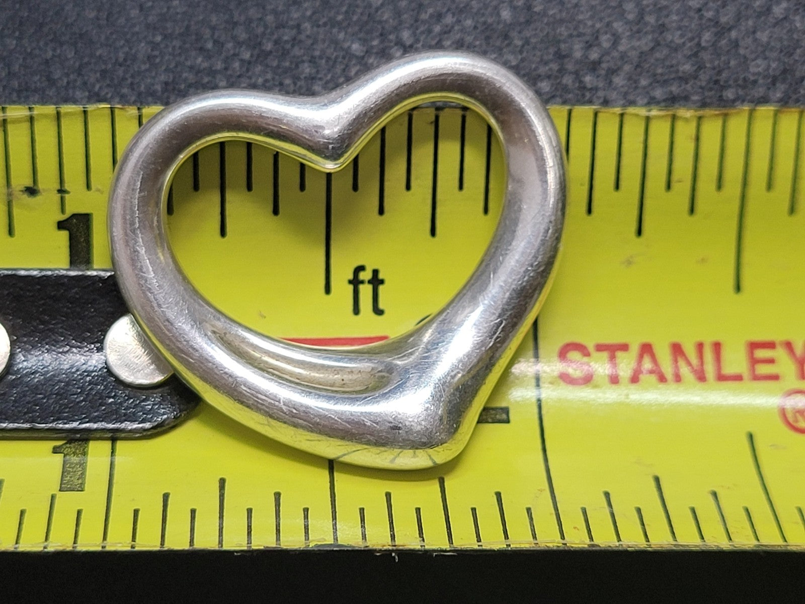Tiffany & Co Elsa Peretti 925 Sterling Silver Heart Pendant