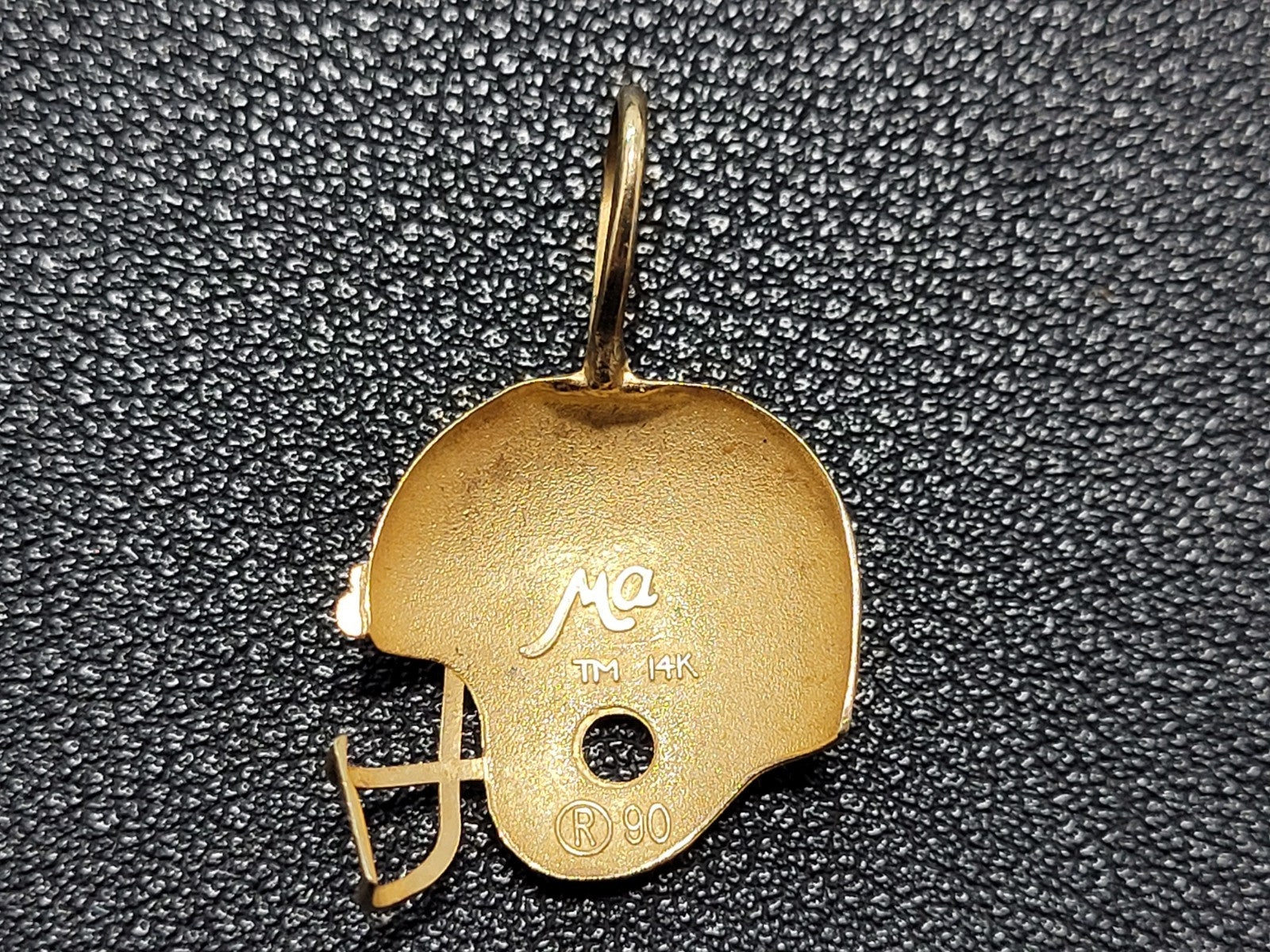 University of Florida Gators Helmet 14k Gold Pendant Mark Anthony UF Football