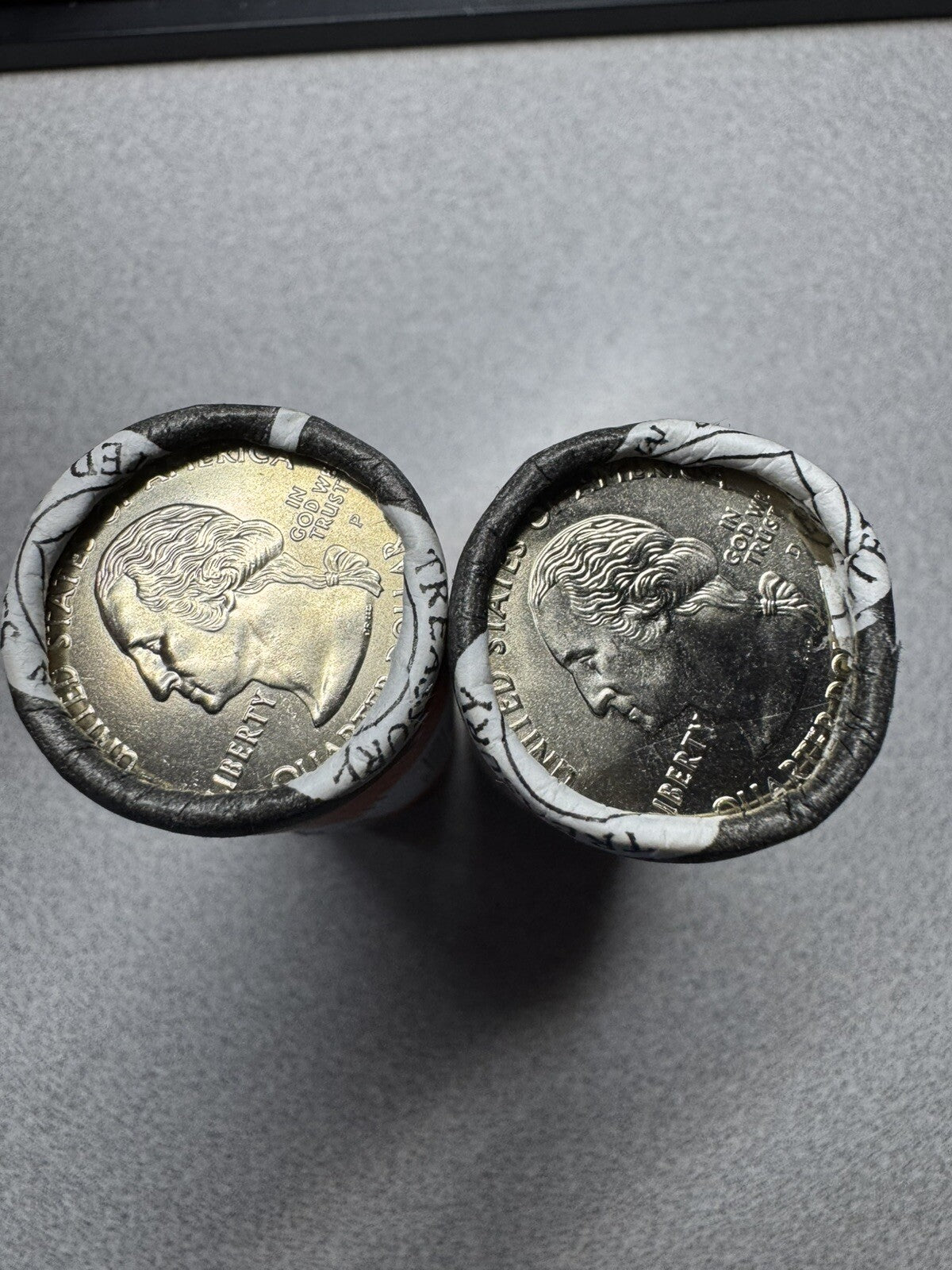 2005 P & D Oregon State US Mint Quarter Rolls Uncirculated