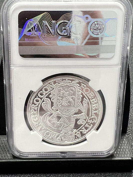1 Oz Silver Coin MS70 2017 Lion Dollar Royal Dutch Mint NGC MS 70