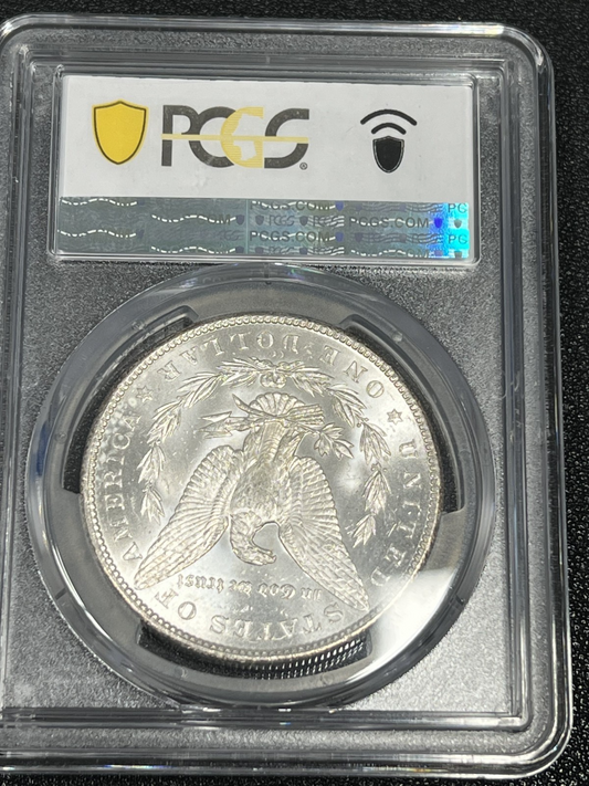 1882 CC MS 63 Morgan Silver Dollar PCGS MS63