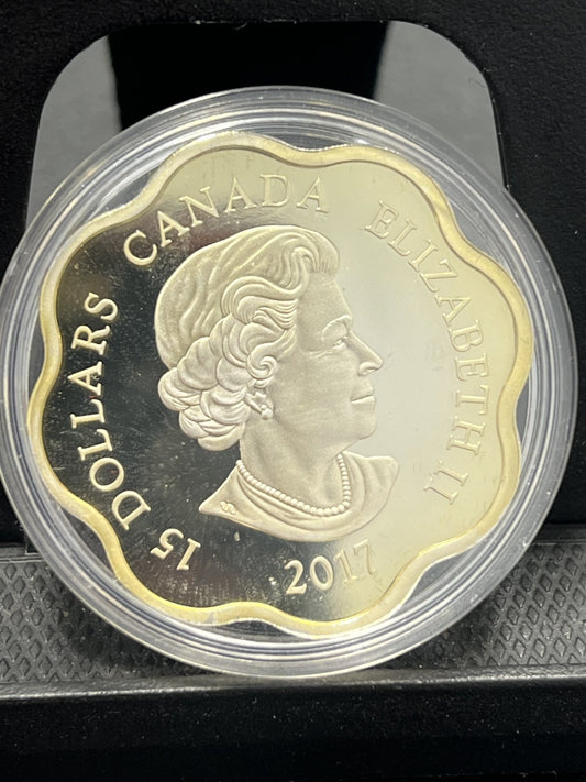 Year of the ROOSTER 2017 CANADA 1oz 99.99% Pure Silver Proof $15 Coin