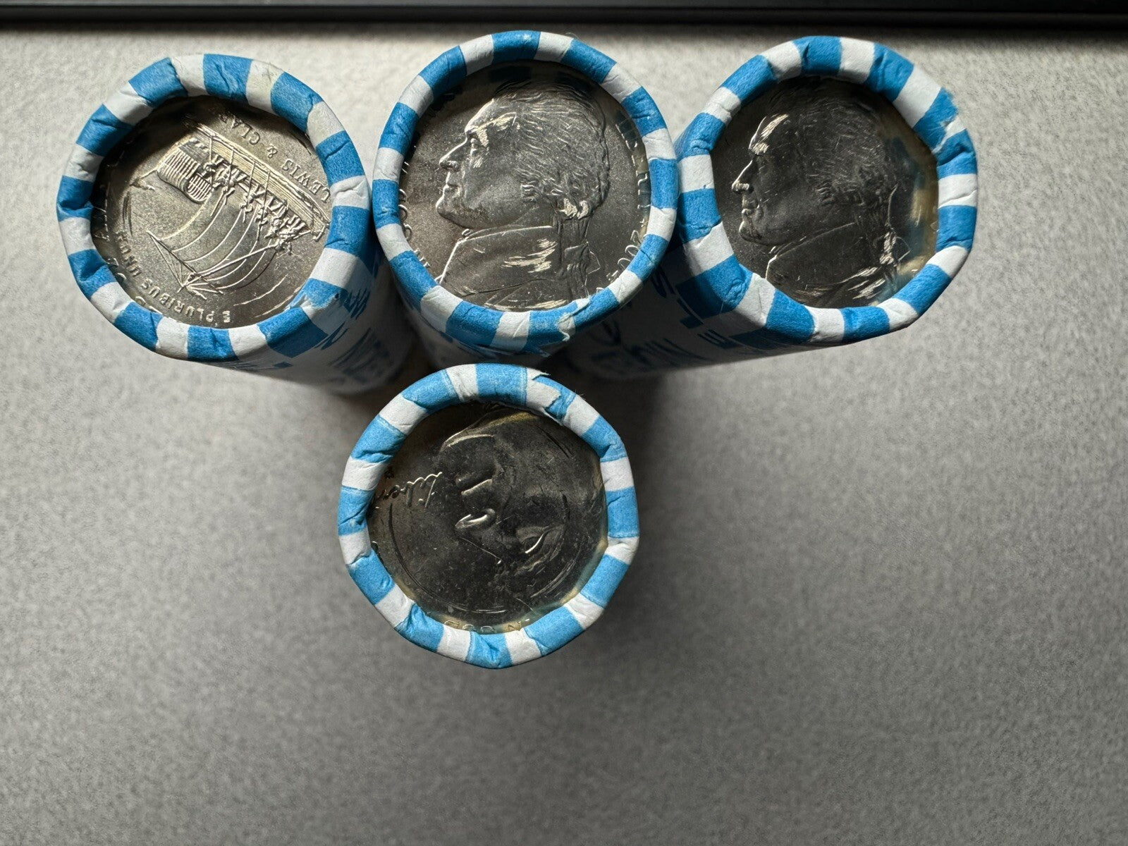 4 GEM BU Westward Journey Rolls Keelboat Buffalo Bison + Extra Journey Set