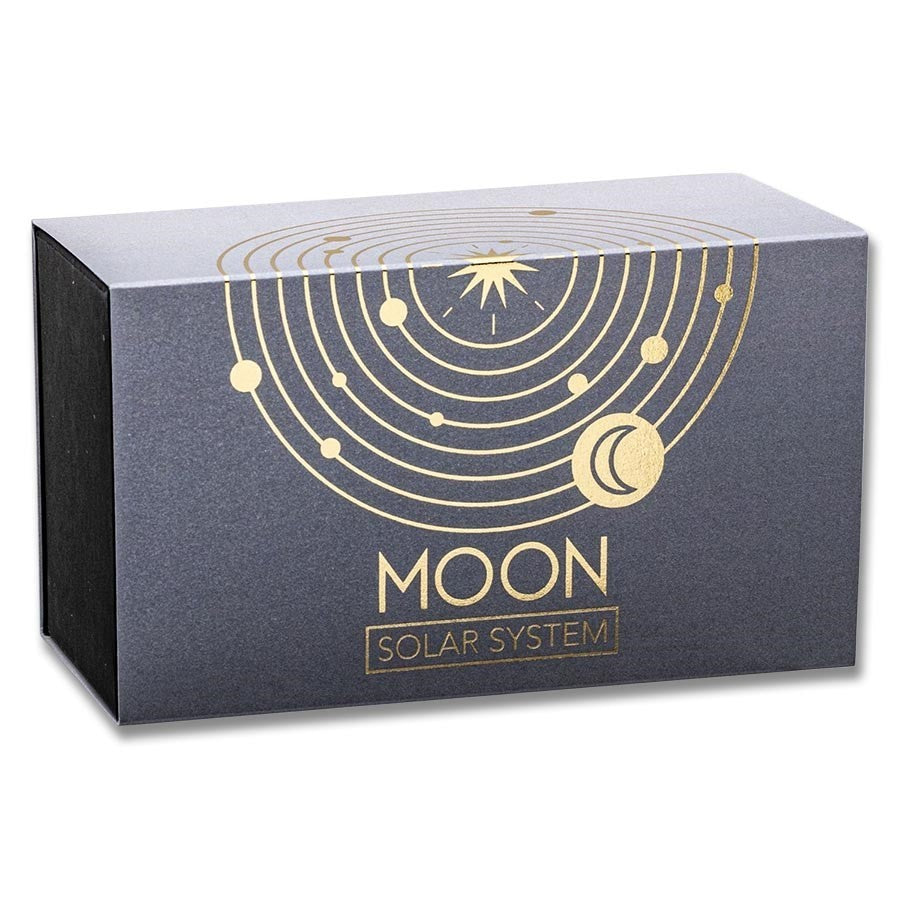 2025 Ghana Moon Solar System 2 oz Antique finish Silver Coin