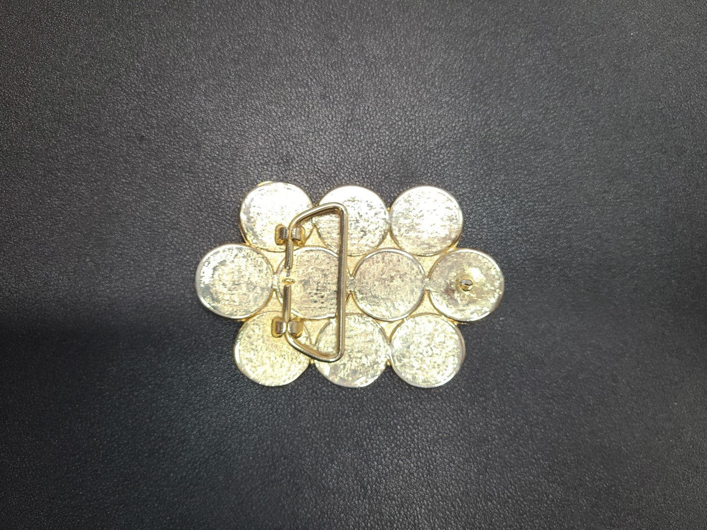 Indian Head Cent Golden Belt Buckle 10 Indian Head Cents 1890 - 1904 IHC Bronze