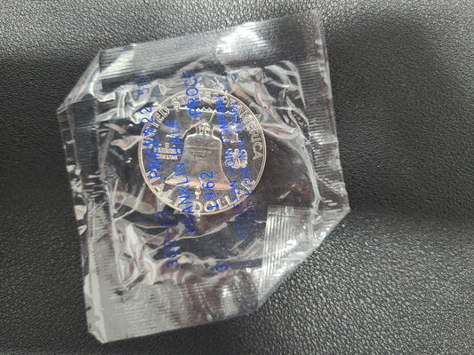 1962 Proof Franklin Half Dollar Silver Uncirculated Sealed Littleton