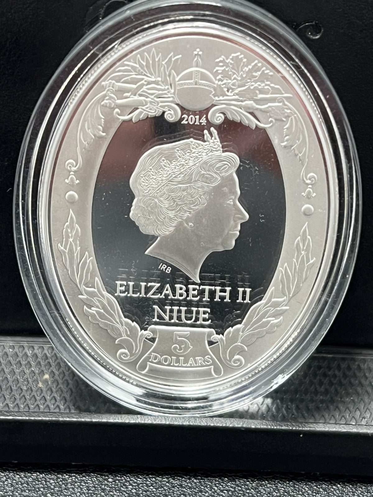 2014 Niue 2oz Russian Emperors - Catherine I 2 oz Silver coin with box and COA