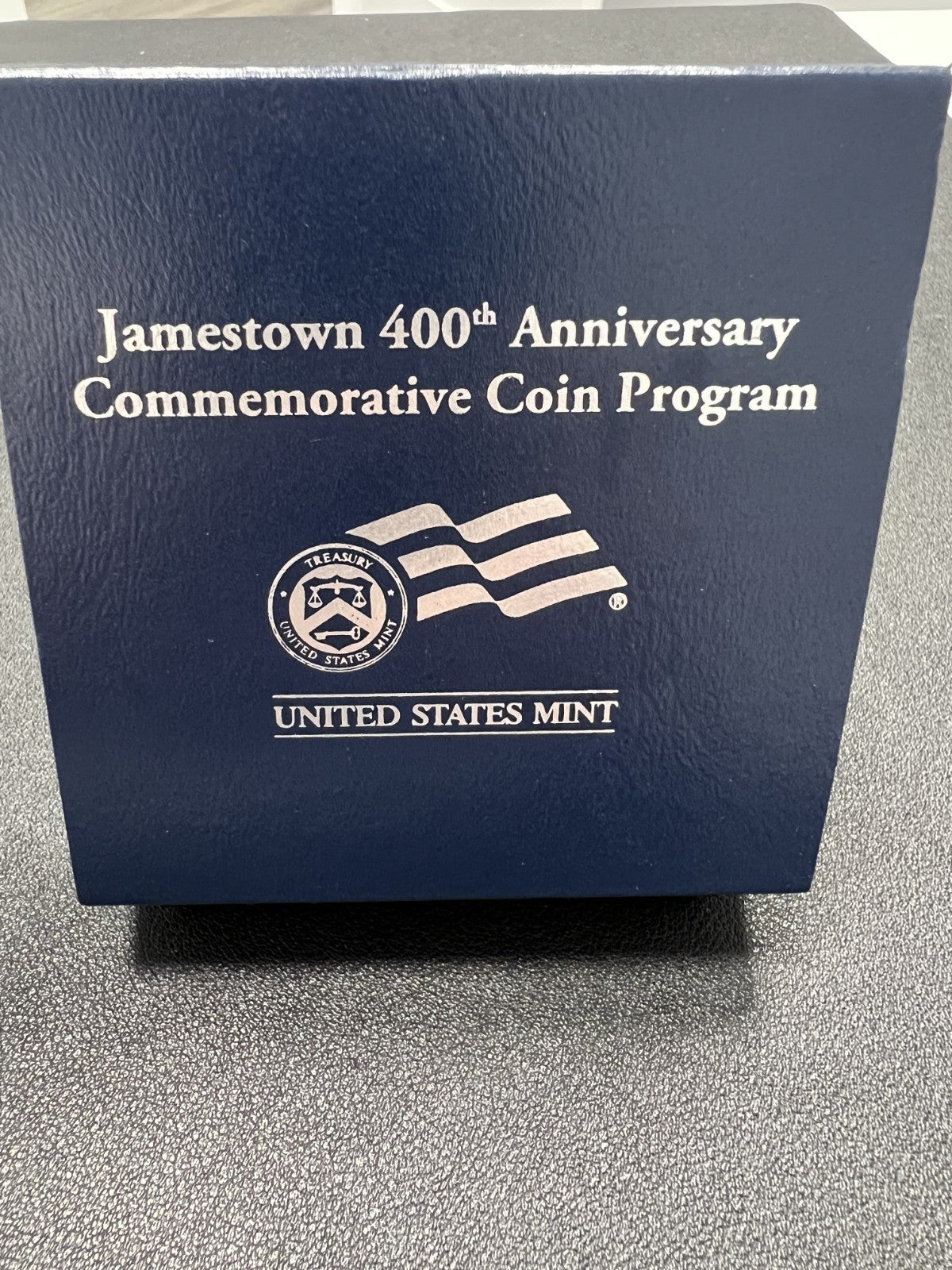 2007 Jamestown 400th Anniversary Commemorative Uncirculated Silver Dollar Coin