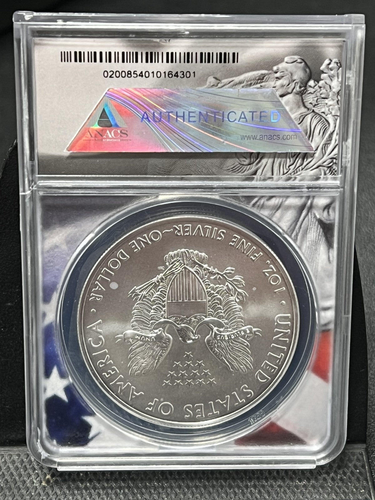 2021 American Silver Eagle Type I ANACS MS70 First Strike Coin ASE 1$ MS 70
