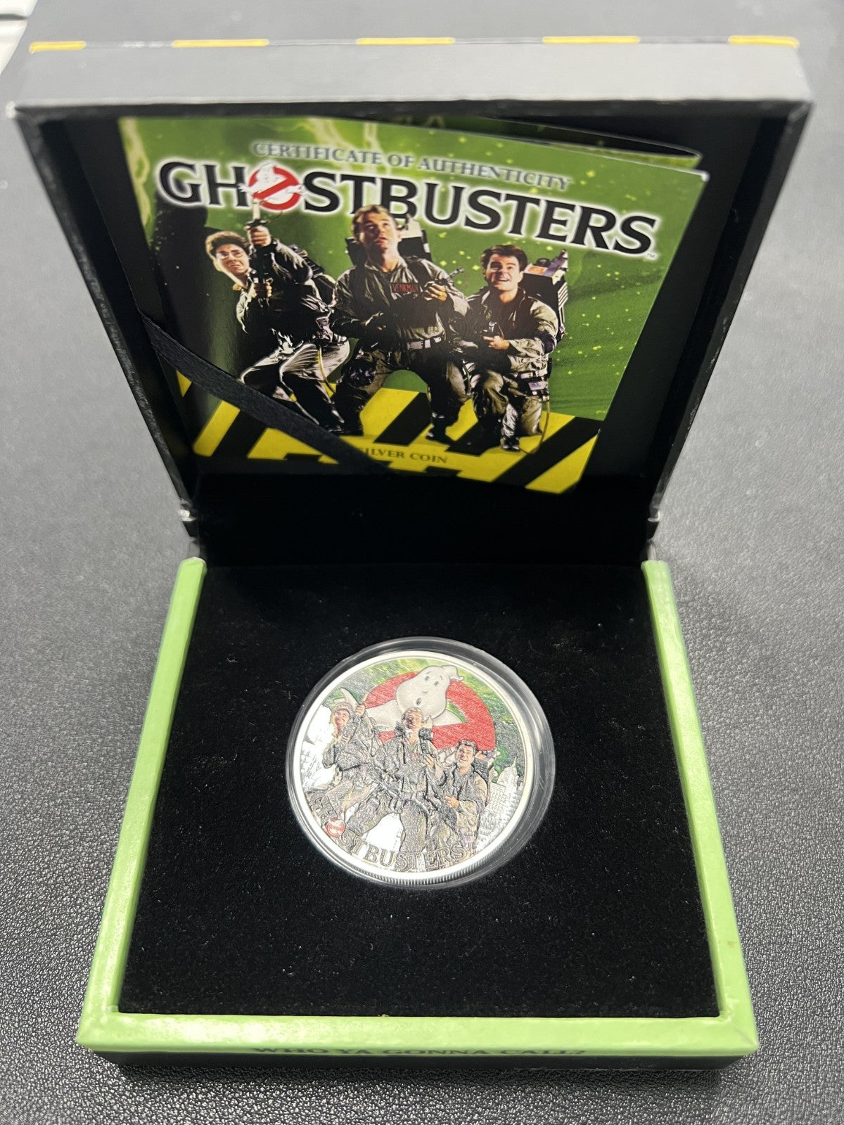 2017 Perth Mint Tuvalu GHOSTBUSTERS CREW 1 oz Silver Proof $1 Coin