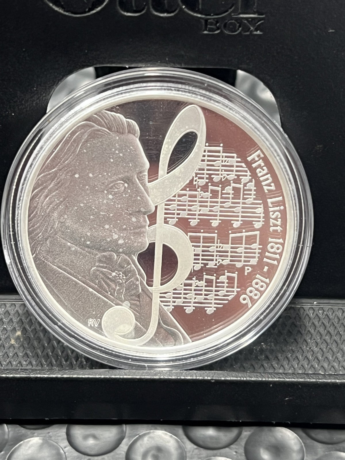 2010 TUVALU: GREAT MUSIC COMPOSERS- A  SET OF 5, 1 OZ . 999 SILVER COINS