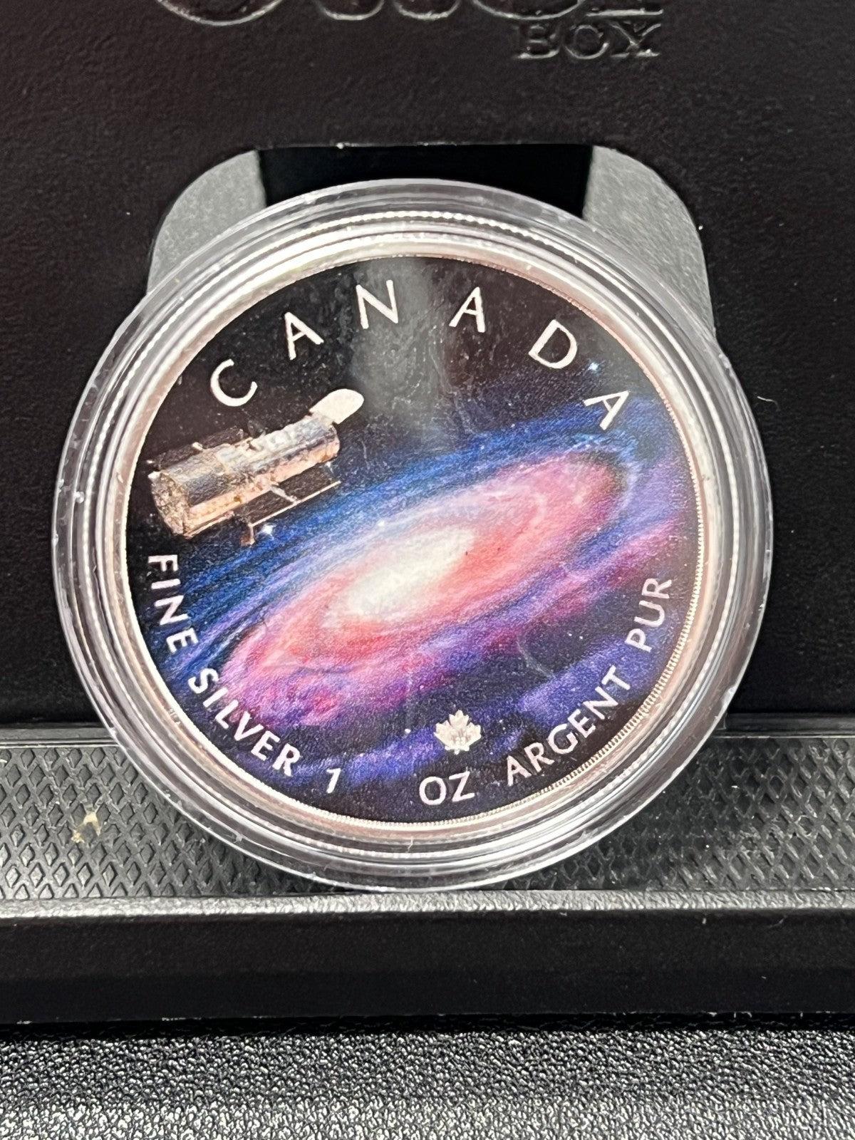 Canada 2023 Milky Way Commemorative $5 1 oz  Silver Color Coin Maple