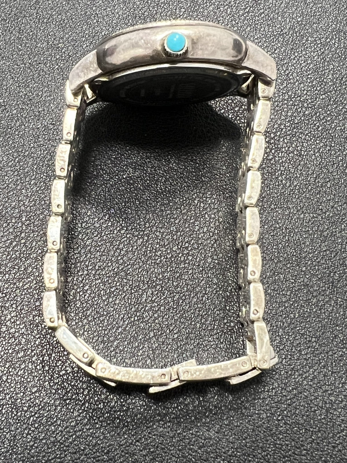 Ecclissi Sterling Silver Wristwatch Blue Dial 33820