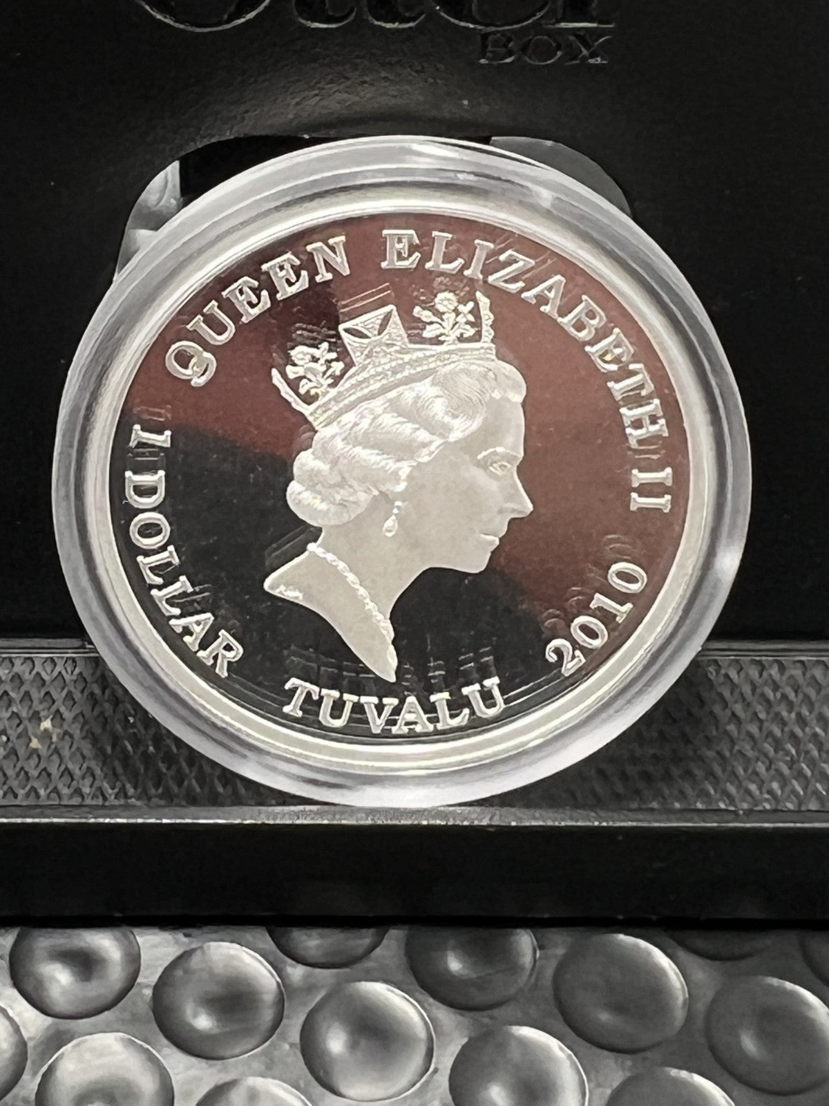 2010 TUVALU: GREAT MUSIC COMPOSERS- A  SET OF 5, 1 OZ . 999 SILVER COINS