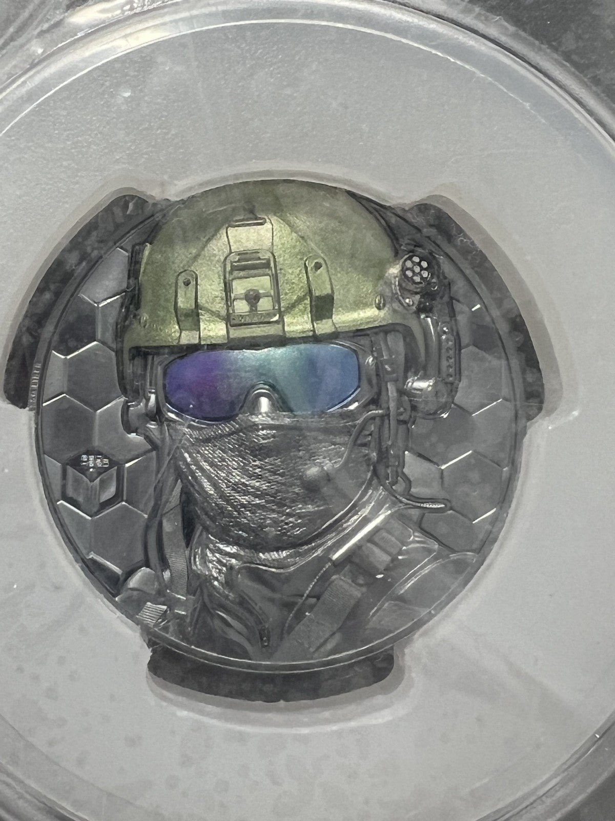 2022 3 oz PR 69 DCAM SPECIAL FORCES BLACK PROOF ULTRA HIGH RELIEF PCGS PR69DCAM