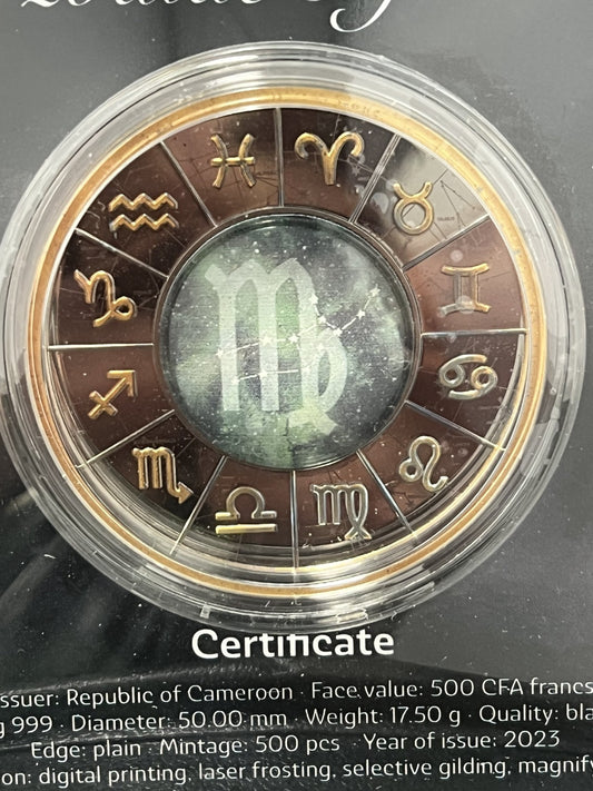 2023 Cameroon Zodiac signs - Virgo with Holder and COA