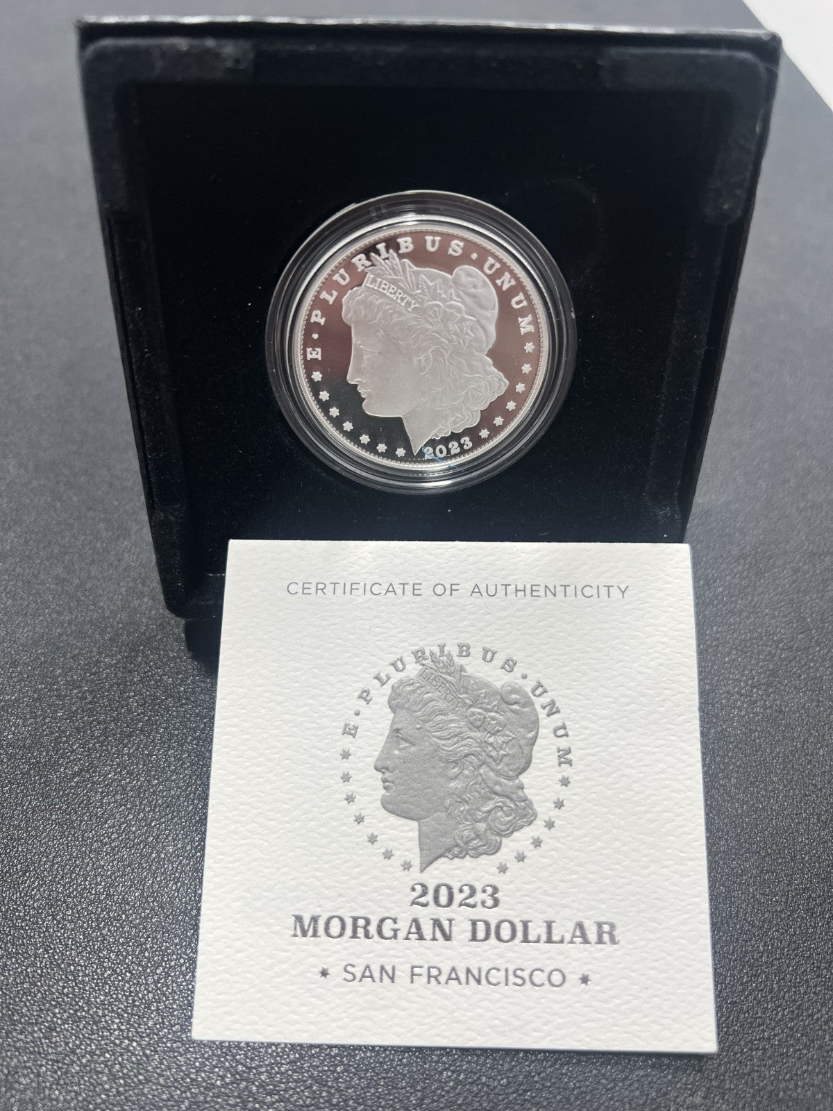 2023-S Morgan Silver Dollar 0.859 oz Silver w/ Box and COA