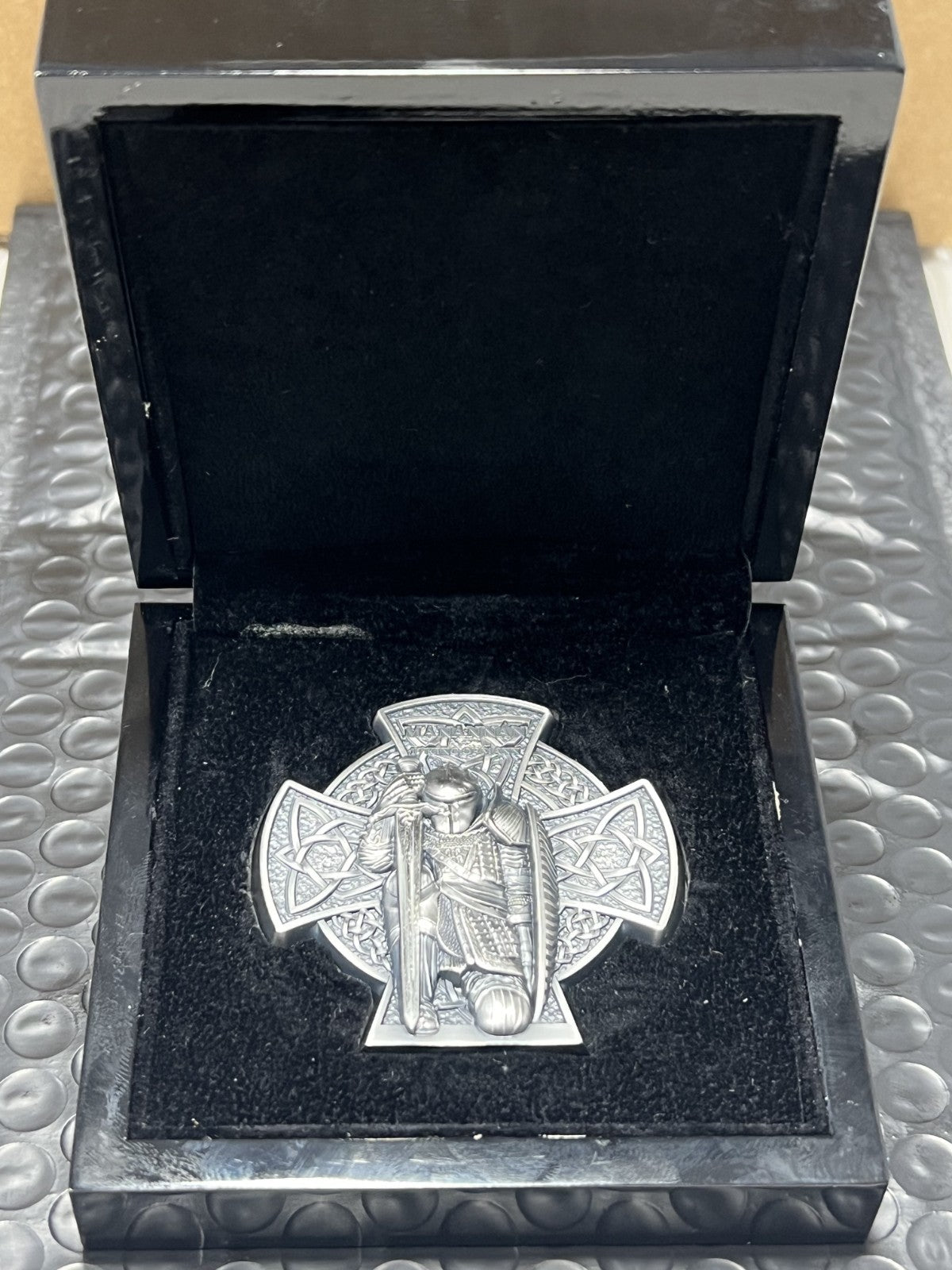 2019 -  Isle of Man - Manannan, 1st King of Mann - 3oz .999 silver coin - no COA