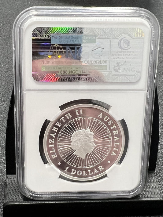 2013P Australia Silver $1 Opal Series - Pygmy Possum NGC PF70 Ultra Cameo PF 70