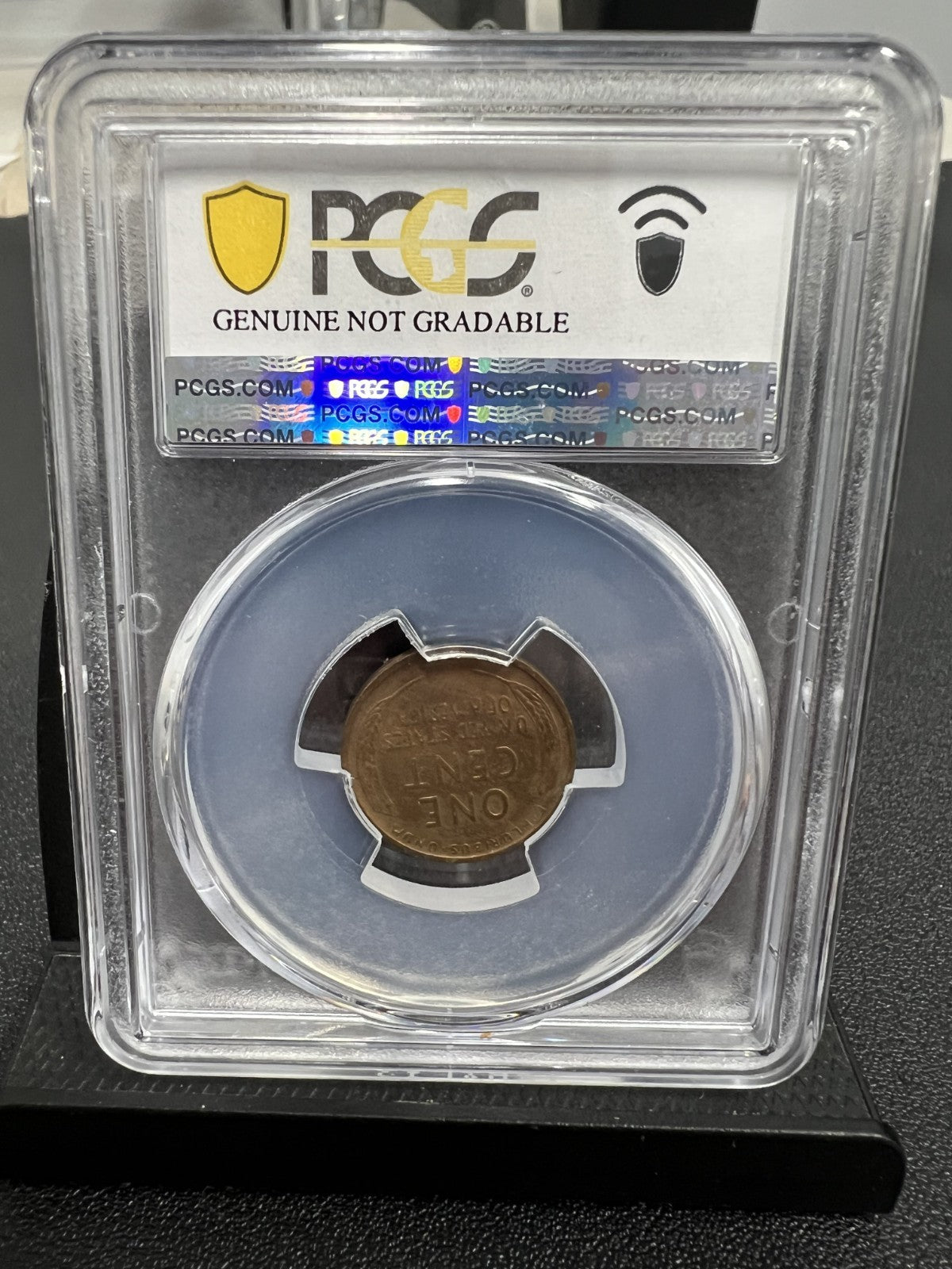 1909 S VDB Lincoln Wheat Cent PCGS Genuine Enviro Damage-VF Detail