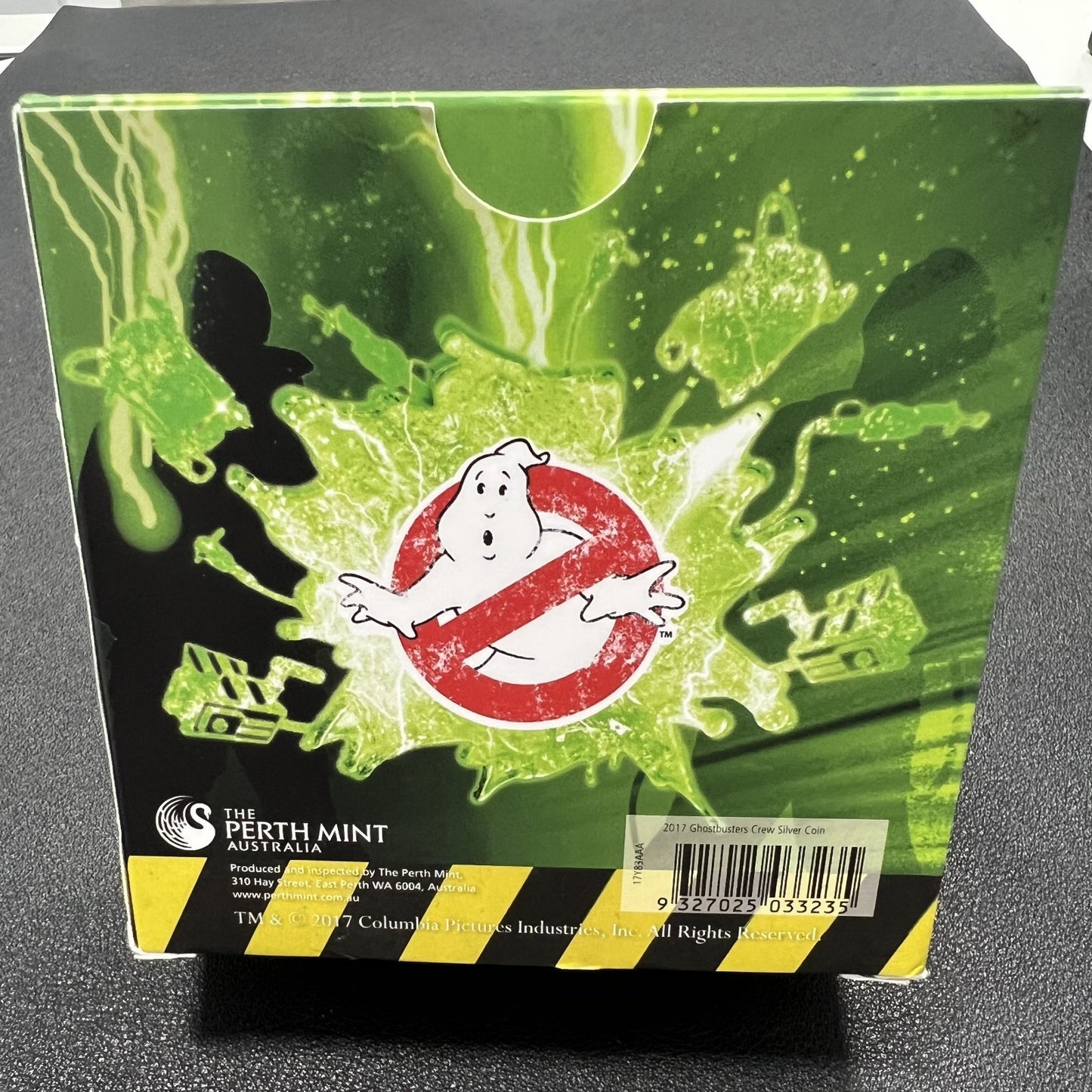 2017 Perth Mint Tuvalu GHOSTBUSTERS CREW 1 oz Silver Proof $1 Coin