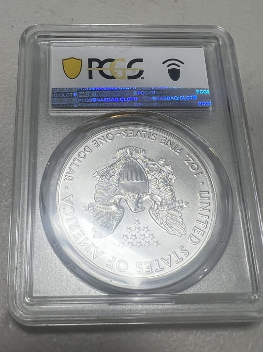 2021-W SILVER EAGLE PCGS MS70 TYPE 1 FIRST STRIKE-WEST POINT ASE MS 70 $1