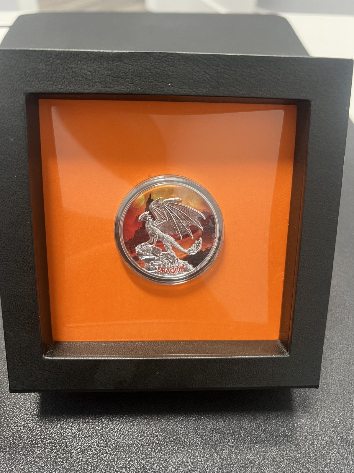 2020 NIUE $2 Dragon .999 SILVER PROOF COIN with box and COA