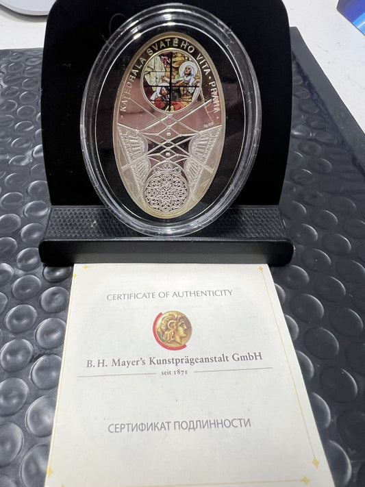 Niue 2011 Gothic Cathedrals Churches Notre Dame(St. Vitus Cathedral) COA