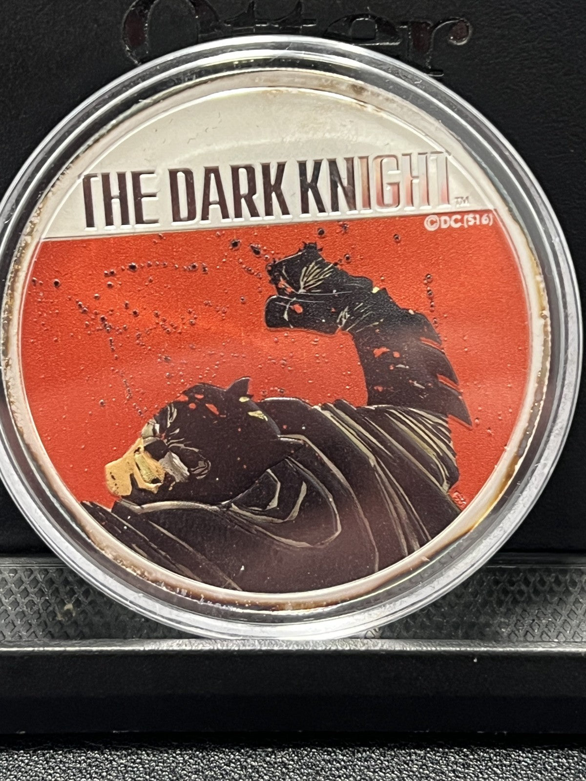 2016 Fiji S$2 The Dark Knight 2 Oz. Colorized coin w/ box and COA