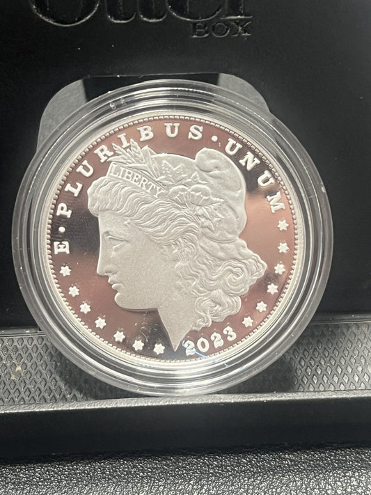 2023-S Morgan Silver Dollar 0.859 oz Silver w/ Box and COA