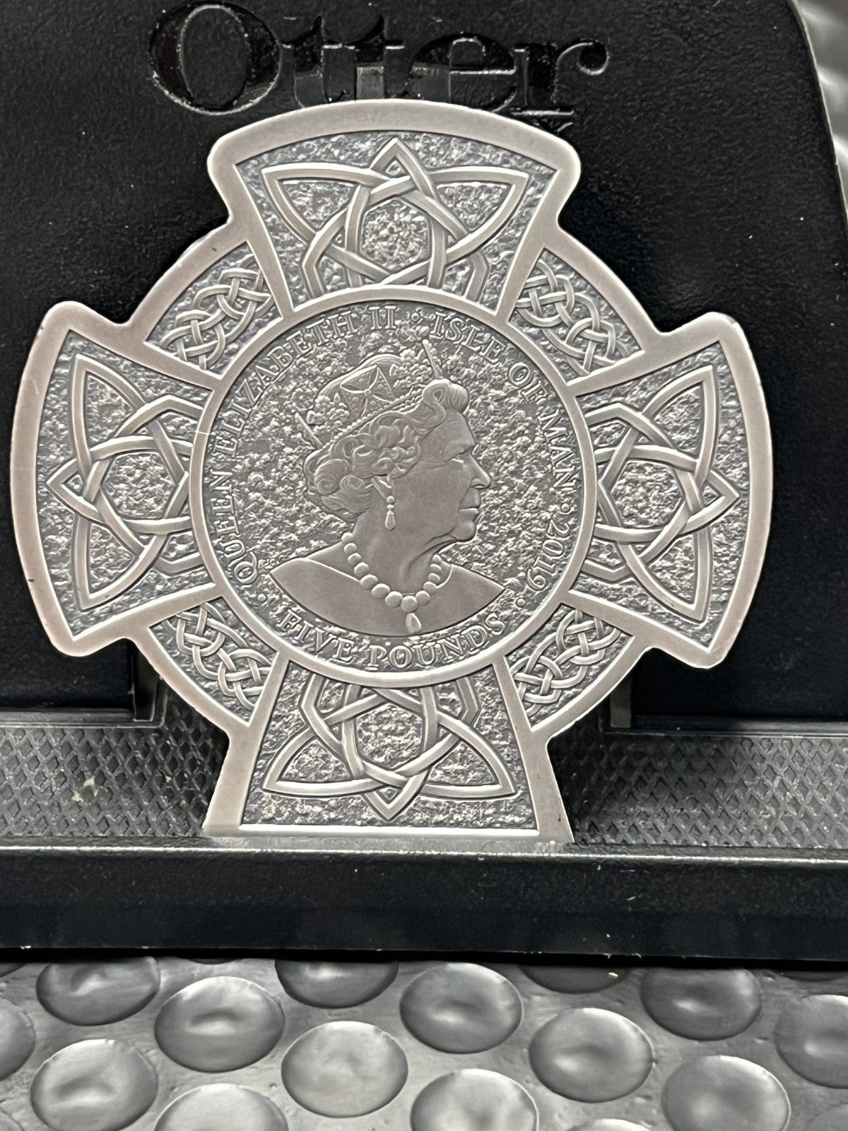 2019 -  Isle of Man - Manannan, 1st King of Mann - 3oz .999 silver coin - no COA