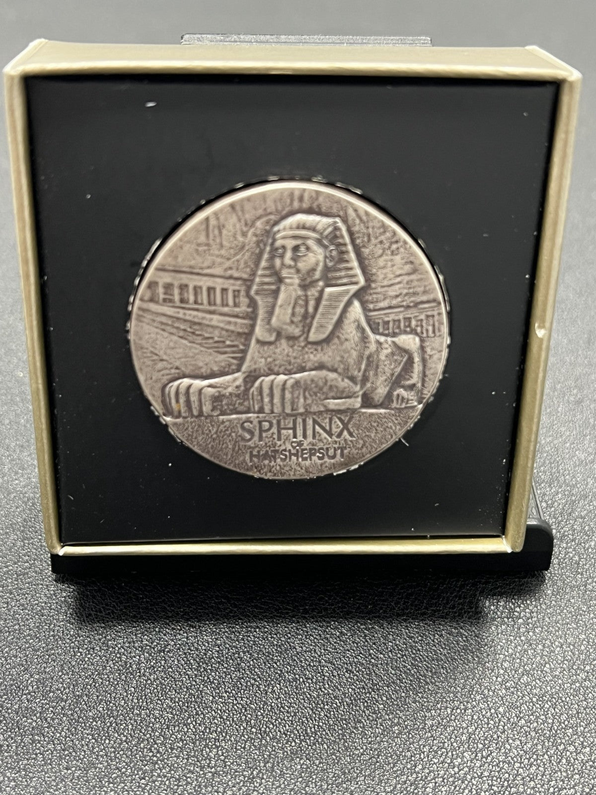 2019 Silver 5 oz Republic of Chad Sphinx of Hatshepsut