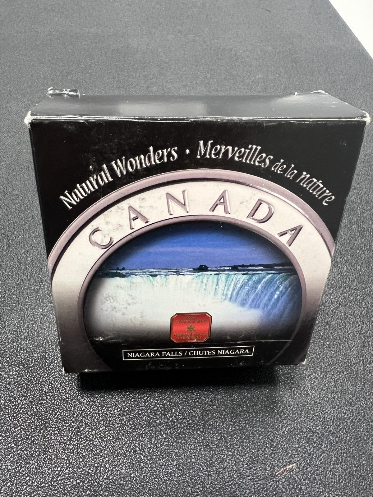 2003 CANADA 1oz .999 SILVER COIN NATURAL WONDERS NIAGARA FALLS HOLOGRAM W/COA