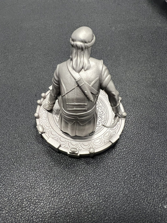 2022 Niue Assassins Nizaris 5oz Silver Antiqued Statue Coin