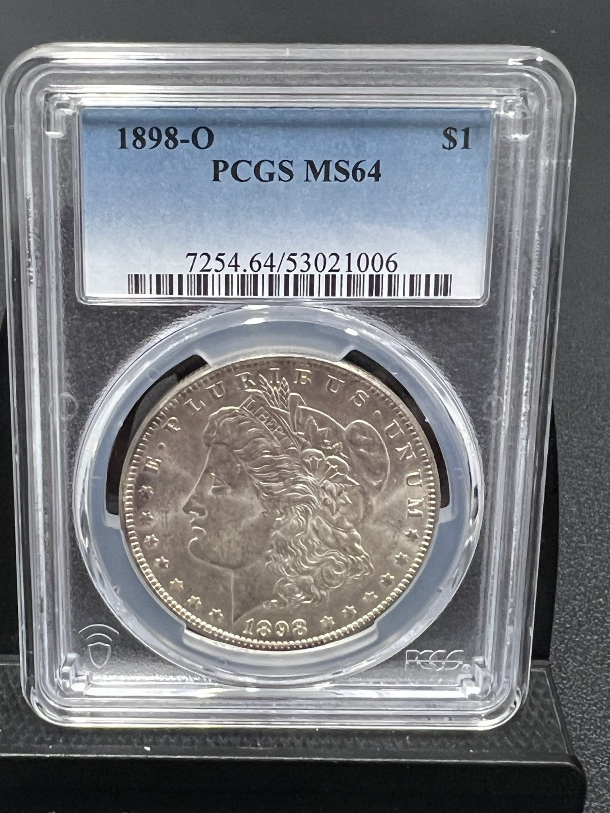 1898-O MS 64 $1 Morgan Silver Dollar MS64 PCGS