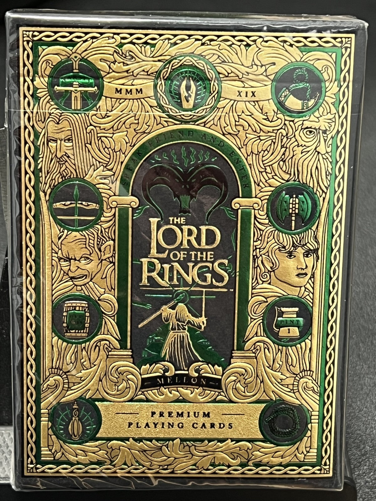 Lord Of The Rings Playing Cards by Theory 11 - New/Sealed