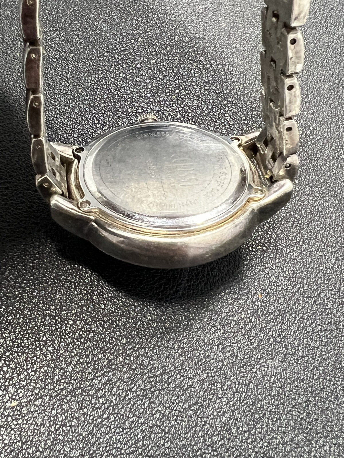 Ecclissi Sterling Silver Wristwatch Blue Dial 33820