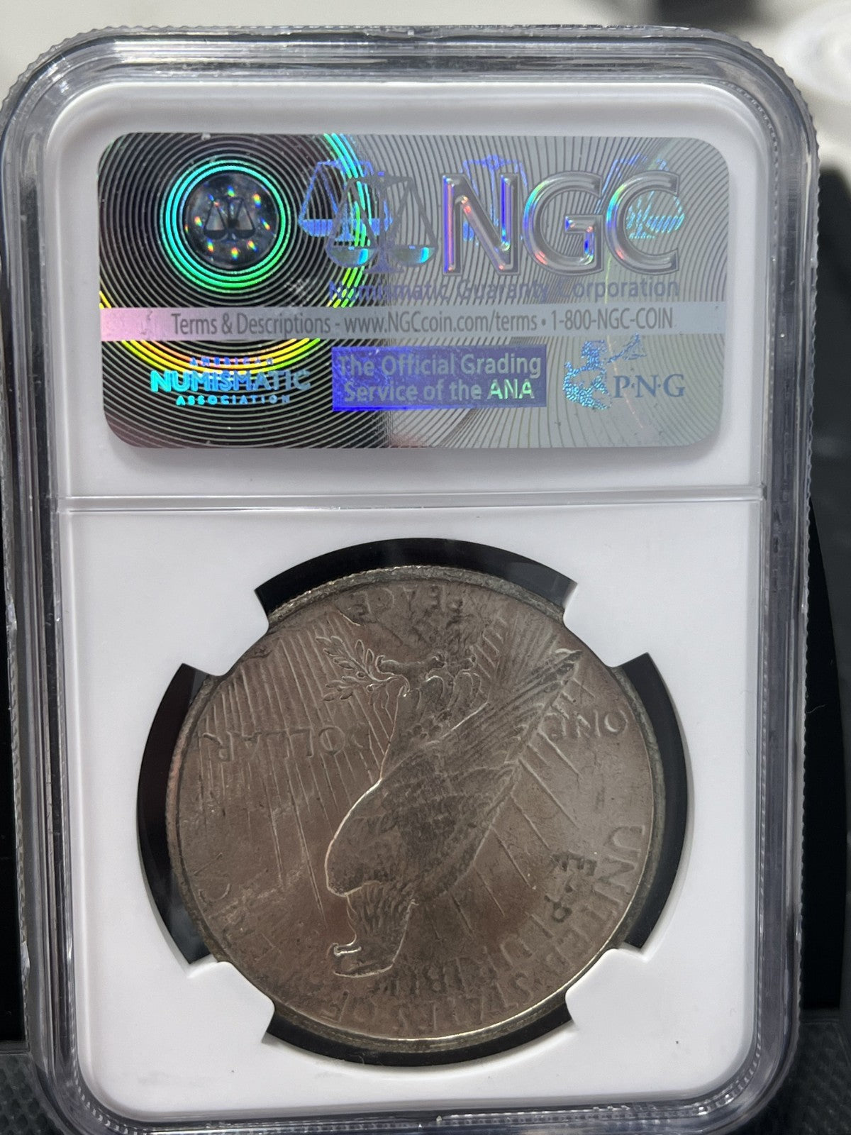 1926-P MS 64 SILVER PEACE DOLLAR NGC MS64