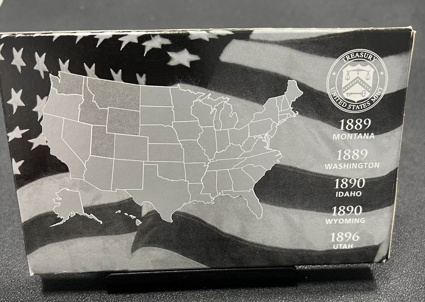 2007  US MINT 50 State Quarter 90% SILVER  Proof Set w/COA