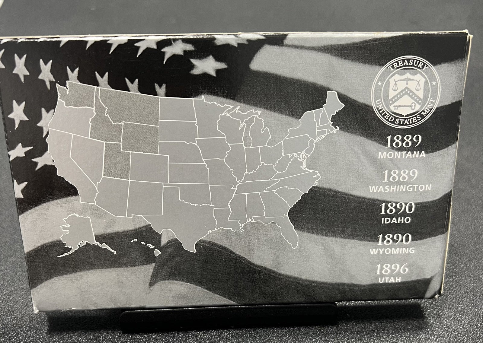 2007  US MINT 50 State Quarter 90% SILVER  Proof Set w/COA